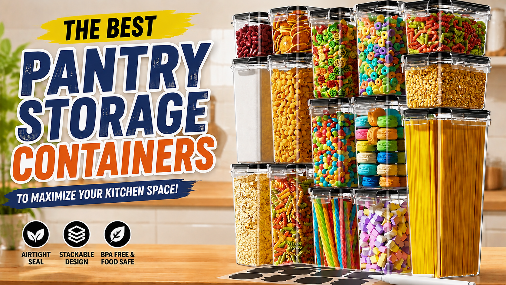 Recommendation Pantry Storage Containers to Maximize Your Kitchen Space