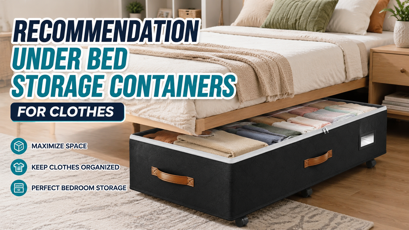 Recommendation Under Bed Storage Containers for Clothes